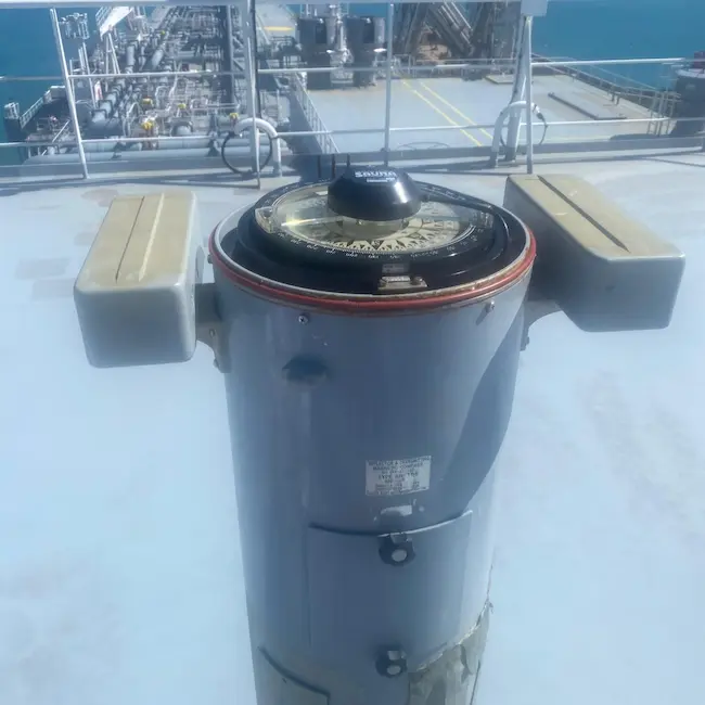 Remote magnetic compass adjustment services